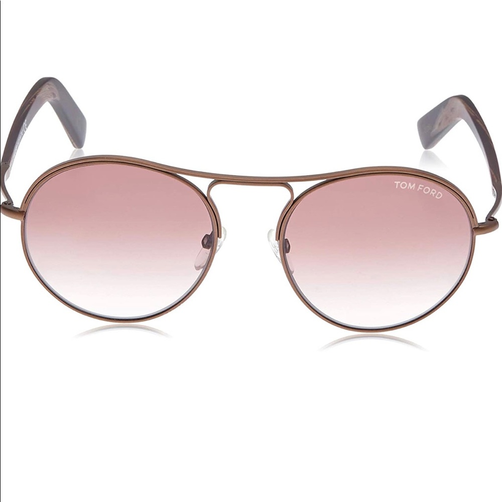 Tom Ford sunglasses + case - FT0449 Jessie 49T - Matte Dark Brown (54/18/145)